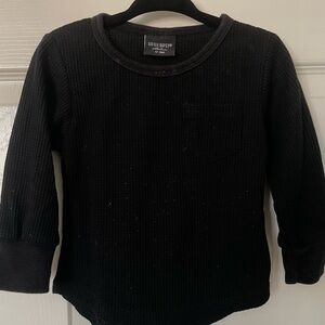 Little Bipsy black thermal long sleeve